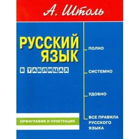 

Русский язык в таблицах. Орфография и пунктуация