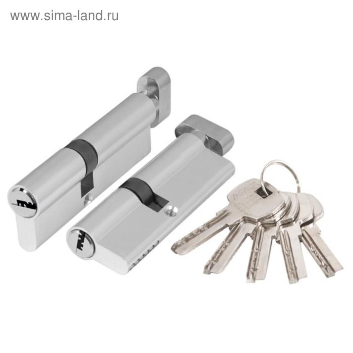 

Цилиндровый механизм с вертушкой AX202.90 мм, 40.10.40 CP, 5 кл., цвет хром