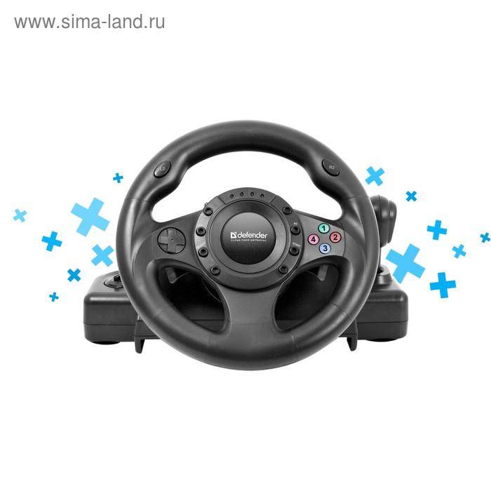 Руль Defender Forsage Drift GT USB-PS3, 12 кнопок