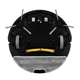 Робот-пылесос Kitfort КТ-566, 25 Вт, сухая/влажная уборка, 0.5 л, 90-120 мин, чёрный от Сима-ленд