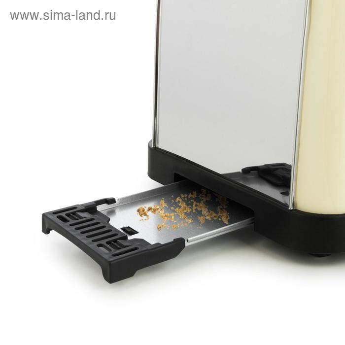 

Тостер Kitfort KT-2014-2, 850 Вт, 2 тоста, 7 режимов прожарки, бежевый