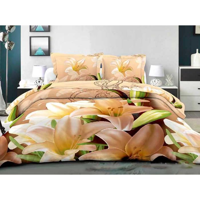 КПБ 1,5 сп, размер 150x215 см, 150x215 см, 70x70 см - 2 шт