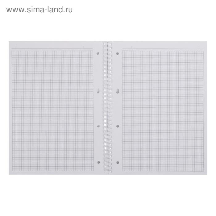 

Тетрадь А4, 80 листов в клетку, на гребне NEWtone PASTEL МЯТА, обложка мелованный картон, глянцевая ламинация