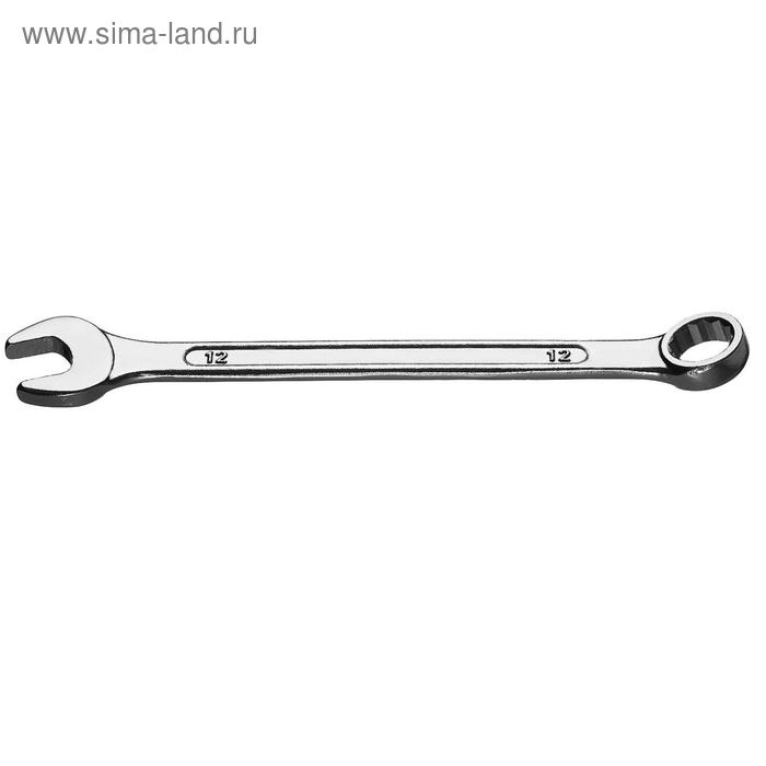 фото Ключ комбинированный гаечный "сибин" 27089-12_z01, 12 мм