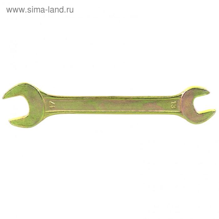 Ключ рожковый Сибртех 14307, 13х17 мм цена и фото