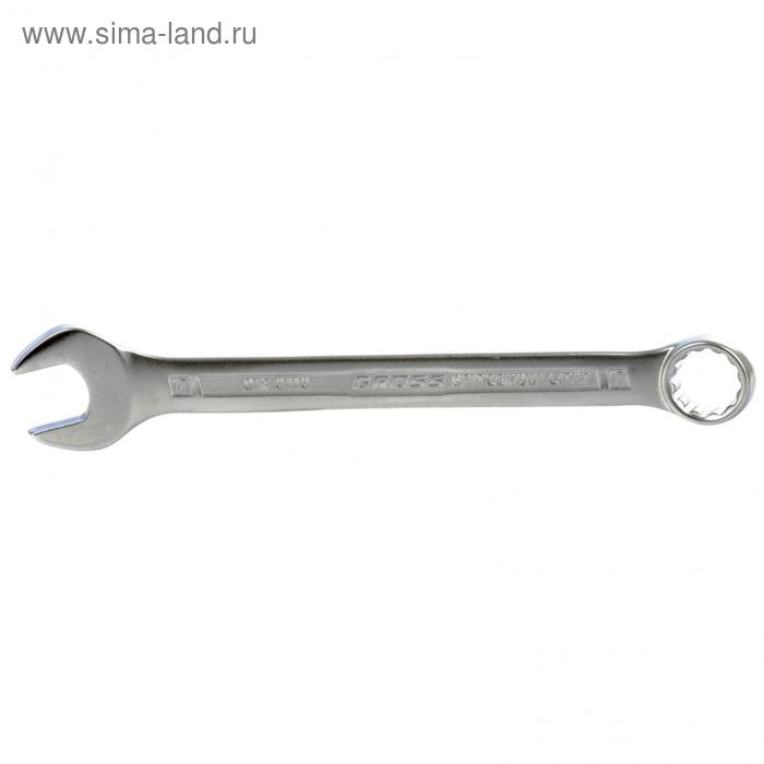 Ключ комбинированный Gross 15136, 17 мм, холодный штамп