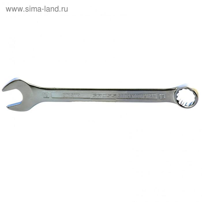 Ключ комбинированный Gross 15138, 19 мм, холодный штамп