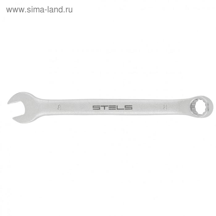 Ключ комбинированный Stels 15205, 9 мм, матовый хром ключ комбинированный 25 мм crv матовый хром stels
