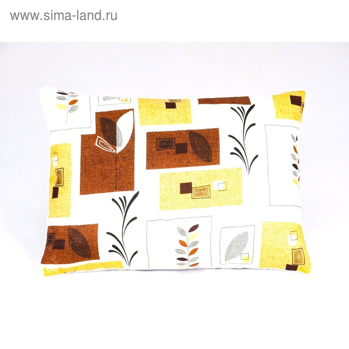 фото Подушка, размер 50×70±2 см, холлофайбер, мульти мария искусница