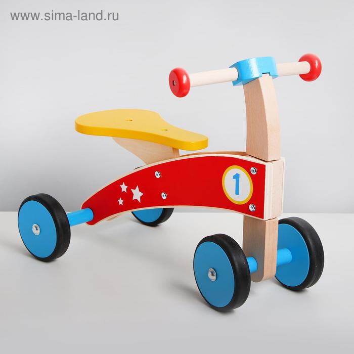 

Детская каталка толокар «Гонка» 49×17×34 см