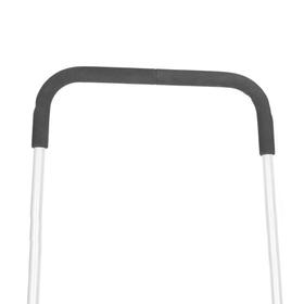 Скрепер-стрела для уборки снега, треугольный, 77 × 21 см, колёса, цвет чёрный от Сима-ленд