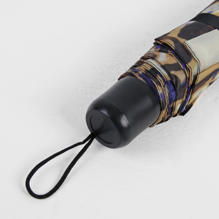 Зонт механический "Леопард", R=48см, цвет МИКС