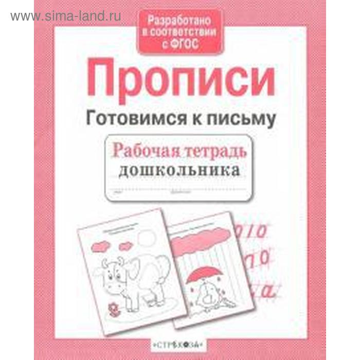 Прописи Готовимся к письму соответствует ФГОС 66₽