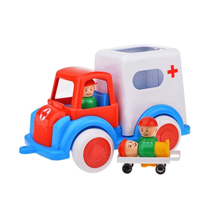 Машинка «Скорая помощь» 331892 игрушка скорая помощь happy baby ambulance машинка набор доктора 2в1