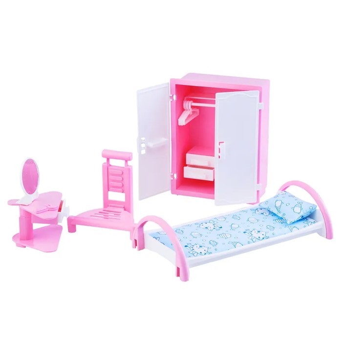 Набор мебели «Спальня» набор мебели для кукол yako toys минимания спальня м6003