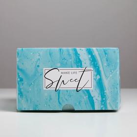 

Коробка на 4 капкейка Make life sweet 16 х 16 х 10см