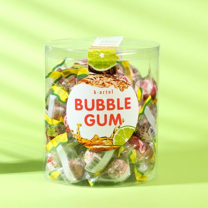 фото Жевательная резинка "хулиган" bubble gum, со вкусом колы и лайма, 10 г к-артель