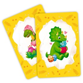 

Карточная игра «Мемори для малышей. Динозавры», 30 карточек, 8х12 см