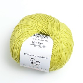 

Пряжа "Baby Cotton" 60% хлопок, 40% полиакрил 165м/50гр (3457)