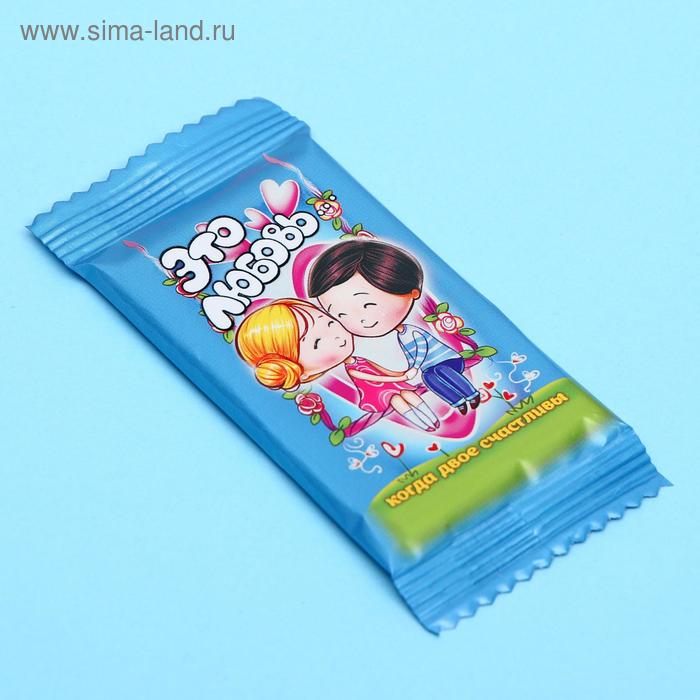 

Шоколад молочный «Это любовь!», микс, 20 г