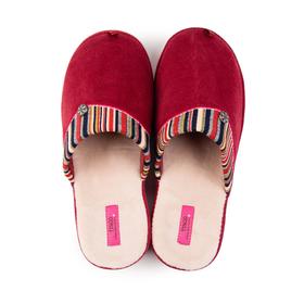 

Тапочки женские, цвет бордовый, размер 40