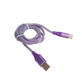 

Кабель Crown CMCU-3102C, Type-C - USB, 2 А, 1 м, фиолетовый