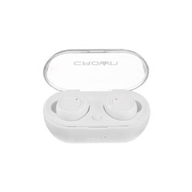 

Наушники CROWN CMTWS-5001, беспроводные, вакуумные, микрофон, BT 5.0, 60/340 мАч, белые