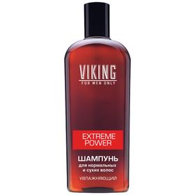 

Шампунь для нормальных и сухих волос Viking Extreme Power, увлажняющий, 300 мл