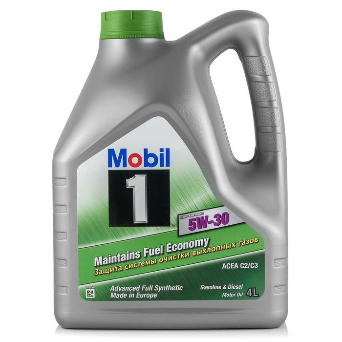 Моторное масло Mobil 1 ESP Formula 5w-30, канистра 4 л масло моторное mobil 1 esp 0w–30 синтетическое 4 л