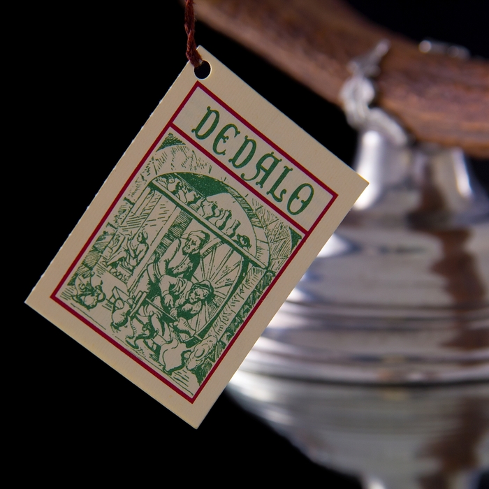 Подсвечник на три свечи "Олений рог"