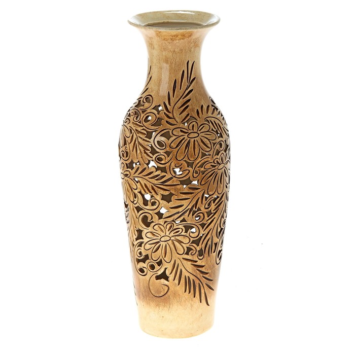 Ваза напольная форма "Амфора" резка