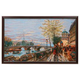 

Гобеленовая картина "Набережная Сены" 93 х57 см