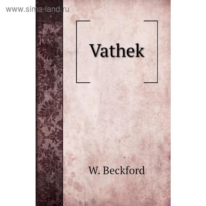 фото Vathek книга по требованию