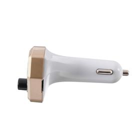 

FM-трансмиттер, 12-24В, 2USB/WMA/MicroSD/Bluetooth