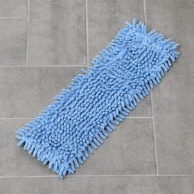 Насадка для плоской швабры 40×10 см, микрофибра, букли, цвет МИКС