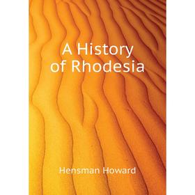 

Книга A History of Rhodesia