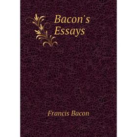 

Книга Bacon's Essays
