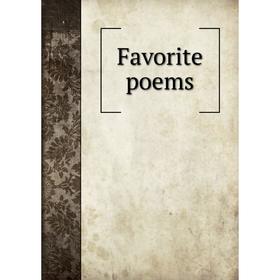 

Книга Favorite poems