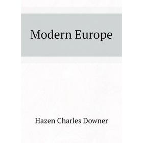 

Книга Modern Europe