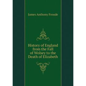 

Книга History of England from the Fall of Wolsey to the Death of Elizabeth. James Anthony Froude