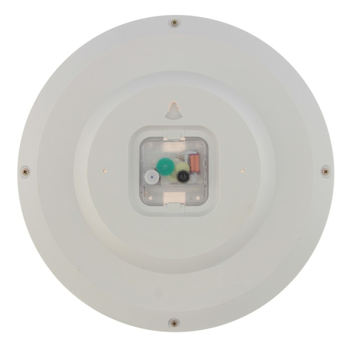 Часы настенные круглые "Пароль", d=28,5 см, белые