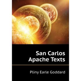 

Книга San Carlos Apache Texts