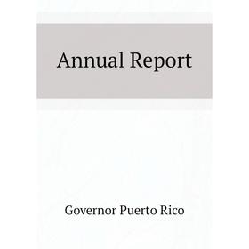 

Книга Annual Report