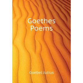 

Книга Goethes Poems