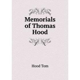 

Книга Memoria ls of Thomas Hood