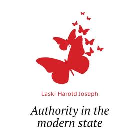 

Книга Authority in the modern state