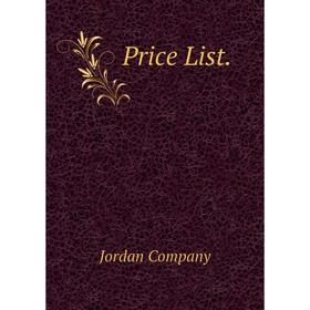 

Книга Price List.