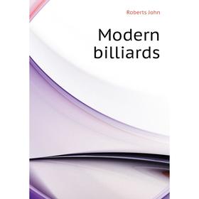 

Книга Modern billiards