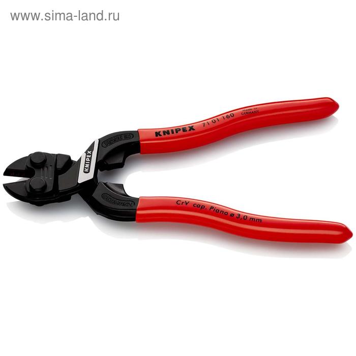 

Болторез KNIPEX CoBolt KN-7101160, пластиковые рукоятки, 160 мм, 64 HRC