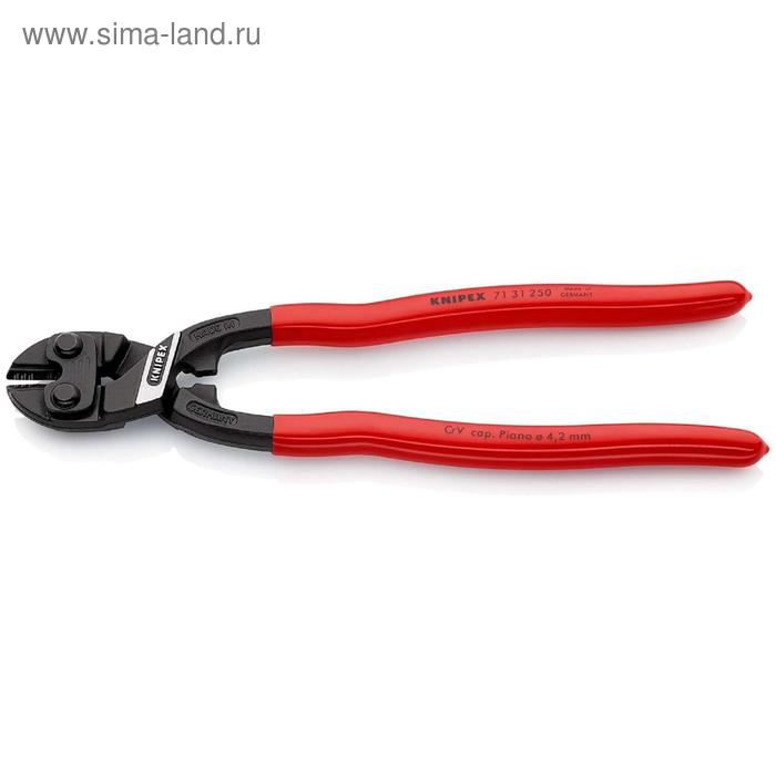 

Болторез KNIPEX CoBolt KN-7131250, пластиковые рукоятки, 250 мм, 64 HRC